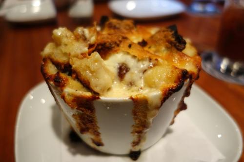 Photo of Armsby Abbey's signature mac & cheese.